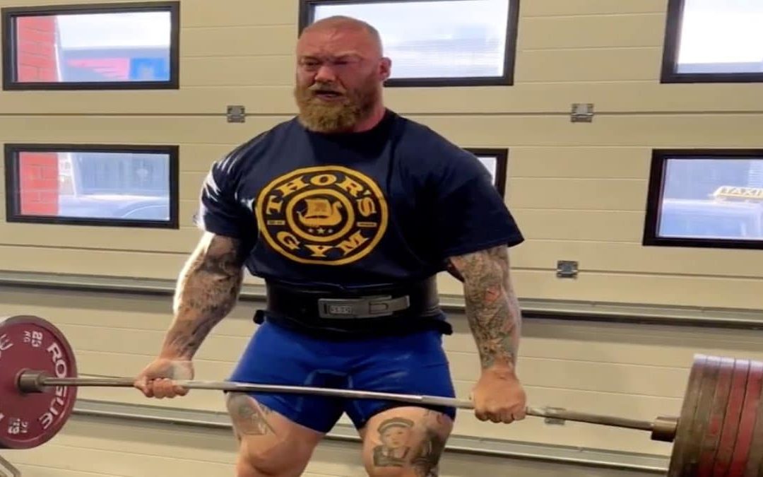 Hafthor Björnsson Deadlifts 793 Pounds for 2 Reps as He Preps Powerlifting Return – Breaking Muscle