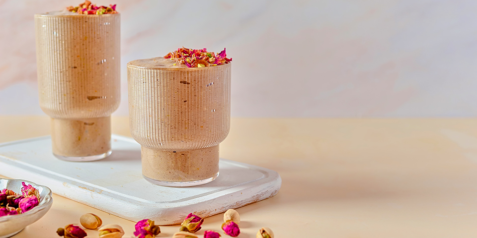 Turkish Delight Cookies & Creamy Smoothie