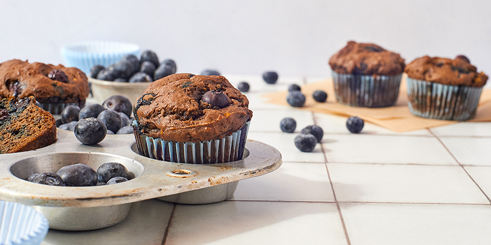 blueberry-muffins