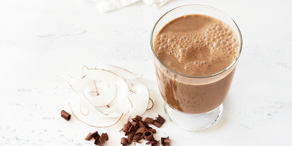 German Chocolate Cake Shake