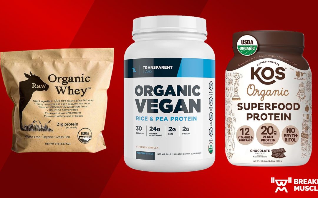 The 9 Best Organic Protein Powders (2023) | Breaking Muscle